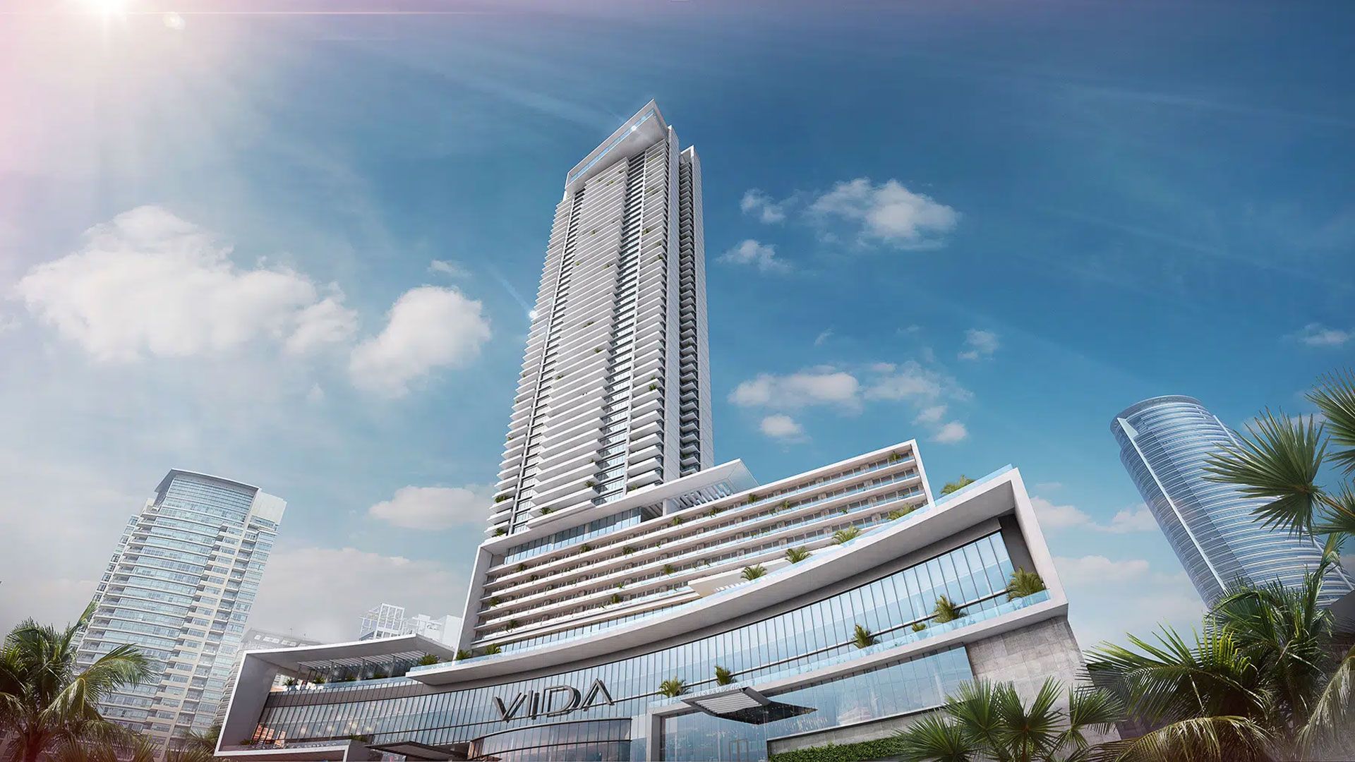 Vida Residences Dubai Marina, Emaar · Emaar Properties Render 2