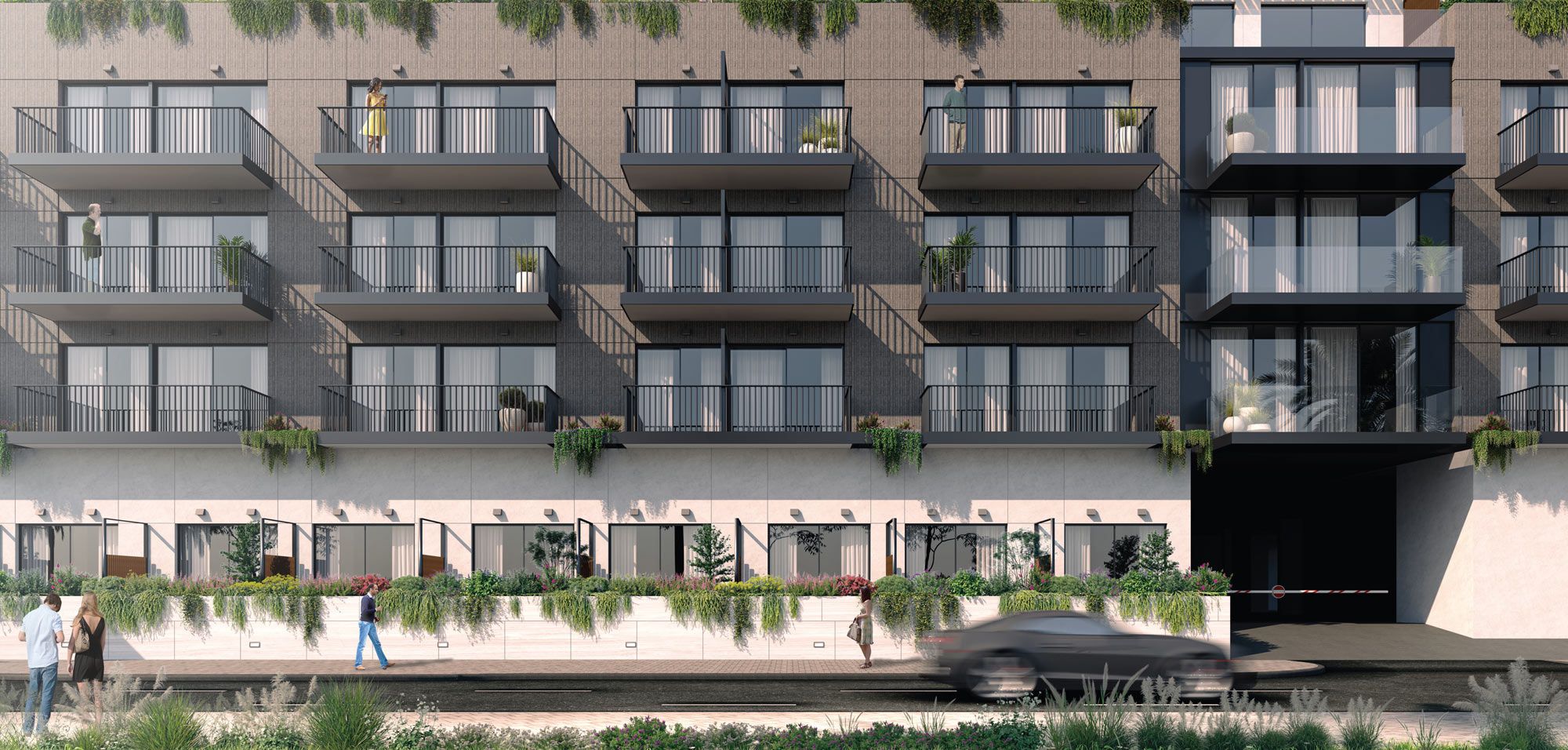Oakley Square Residences · Ellington Properties Render 3