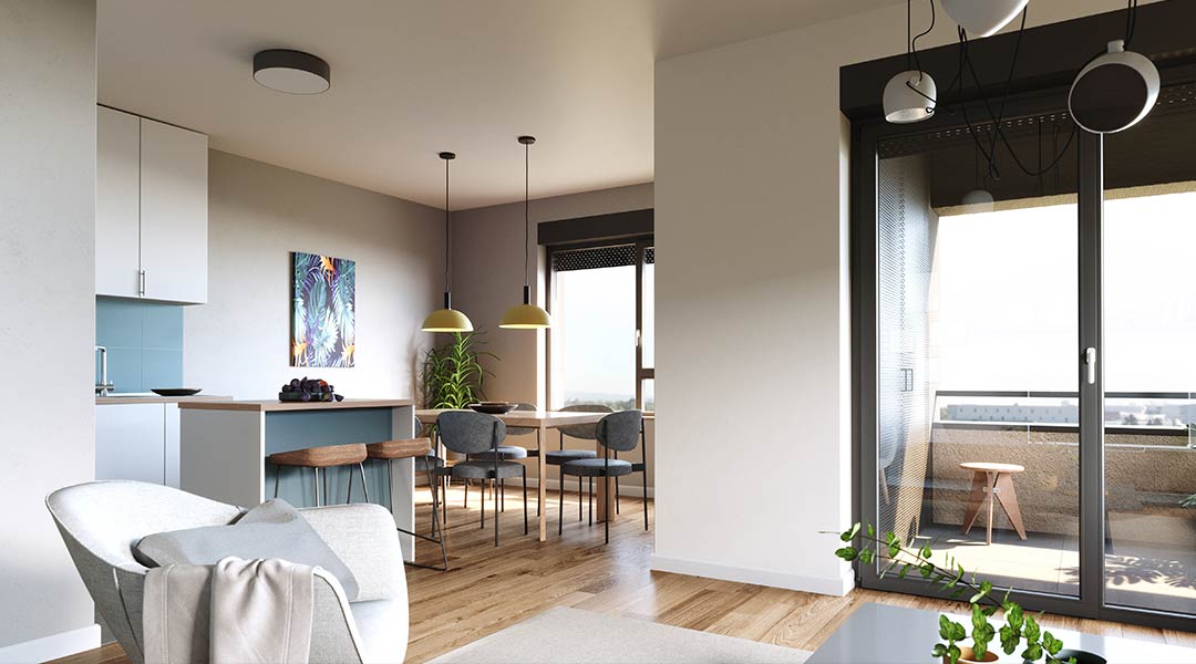 Green Side Residence · Vile Botinec Render 2
