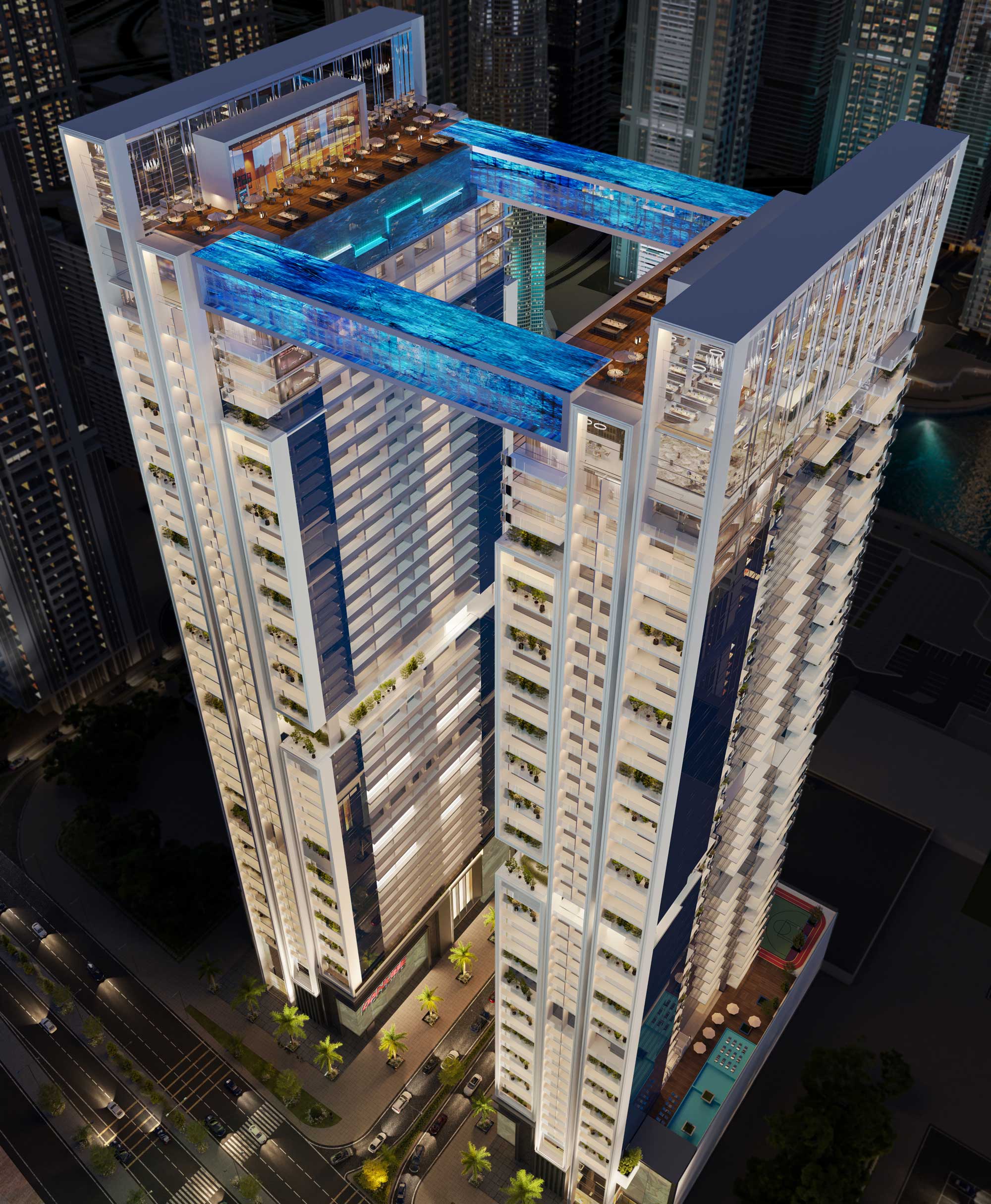 Sky Villas Danube Viewz · Danube properties Render 3