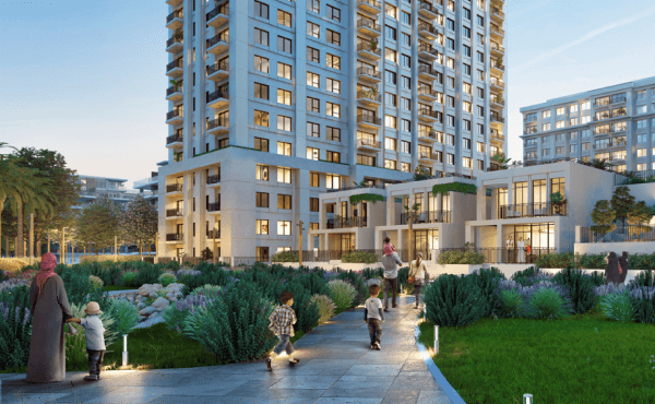 Park field at Dubai Hills · Emaar Properties Render 3