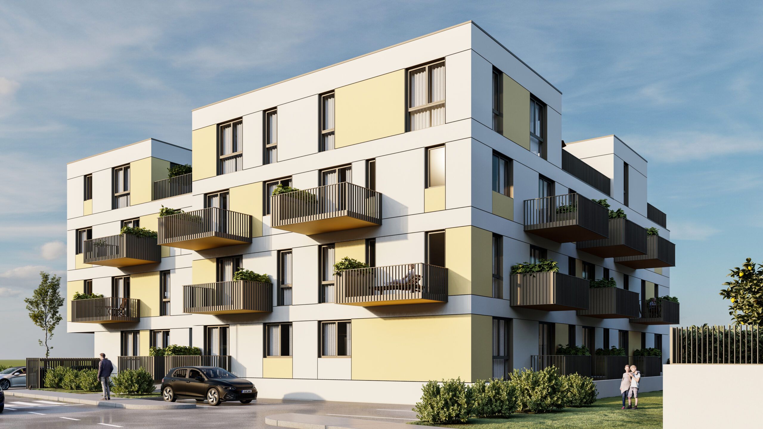 Kompleks Trnas II · MDK Građevinar Render 3