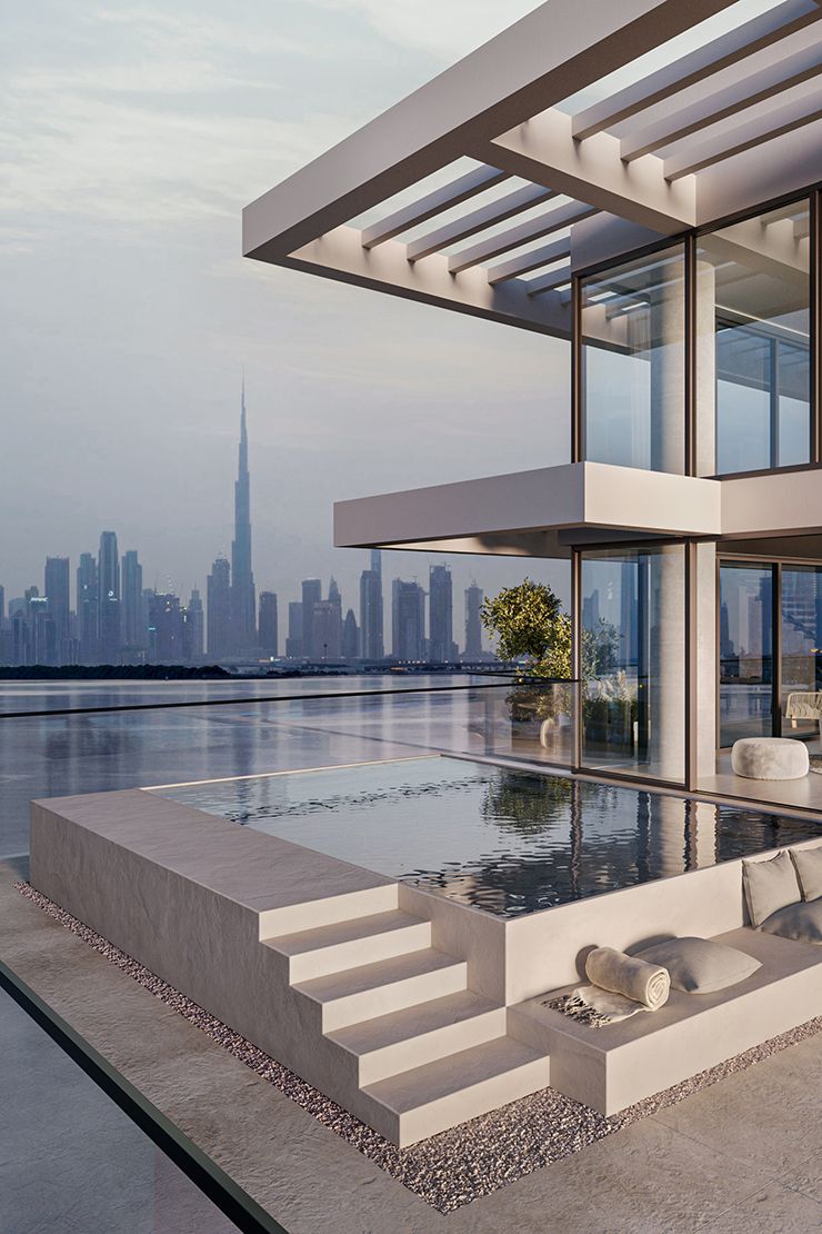 Kempinski Residences The Creek · Swiss Property UAE Render 2