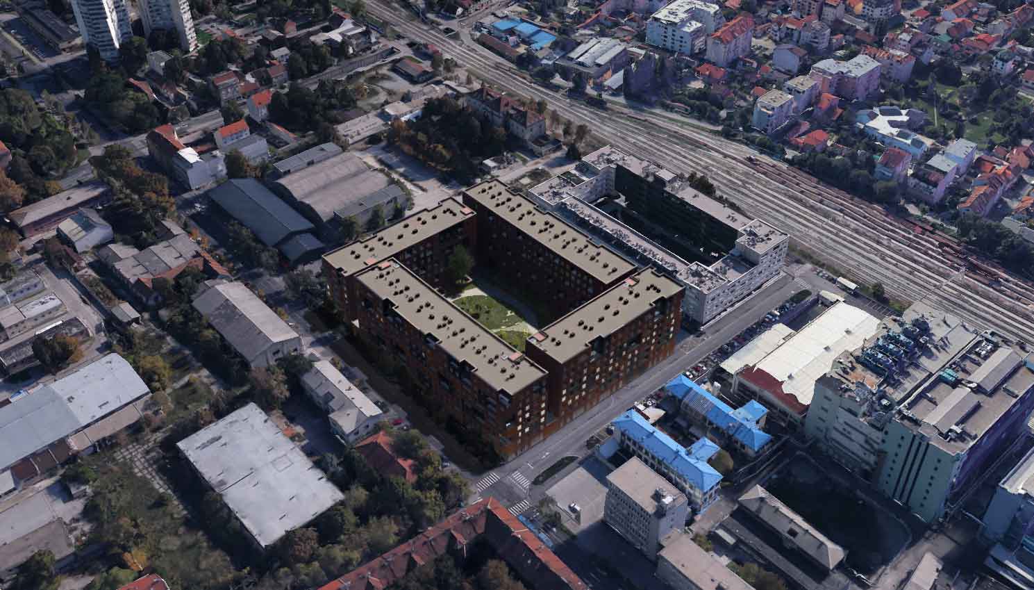 Stambena zgrada Prilaz Baruna Filipovića – Cankarova · MEŠIĆ com d.o.o. Render 4
