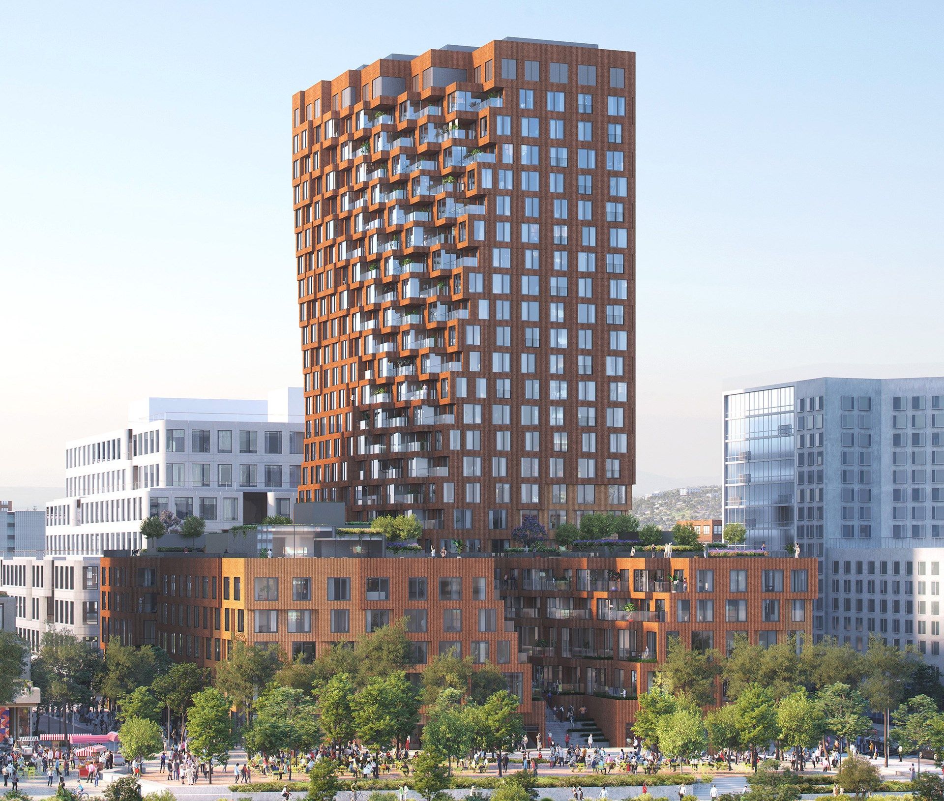 MVRDV, Mission Rock · MVRDV Render 1