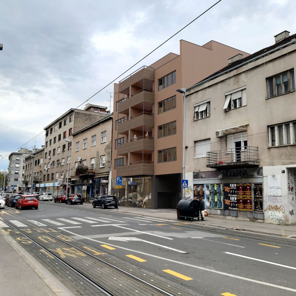 Projekt Tratinska · RELU stanogradnja Render 2