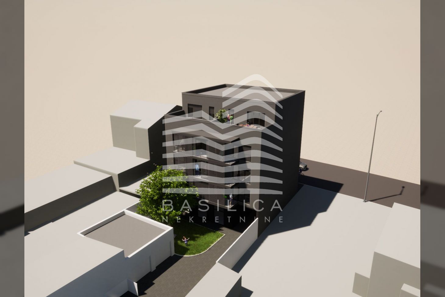 Projekt Dubrava 178 · Basilica nekretnine (Agencija) Render 3