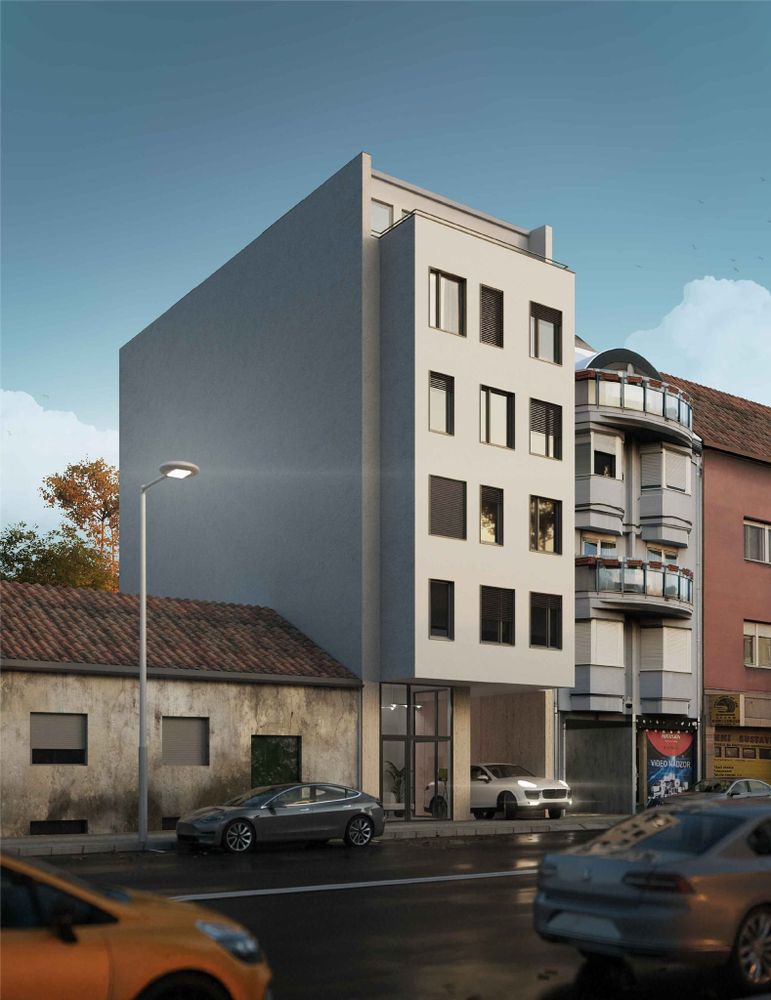 Projekt Nova cesta 69, Trešnjevka · baštijaNOVA Render 1