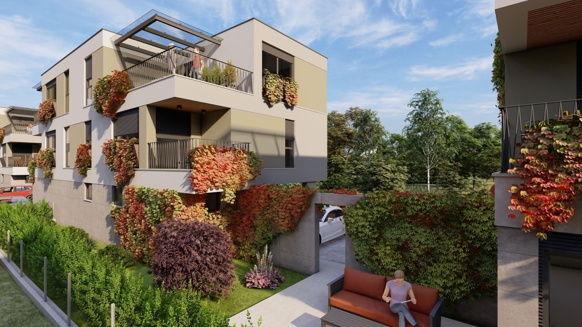 Projekt Green Block, Novi Zagreb · Samarijanac Render 9