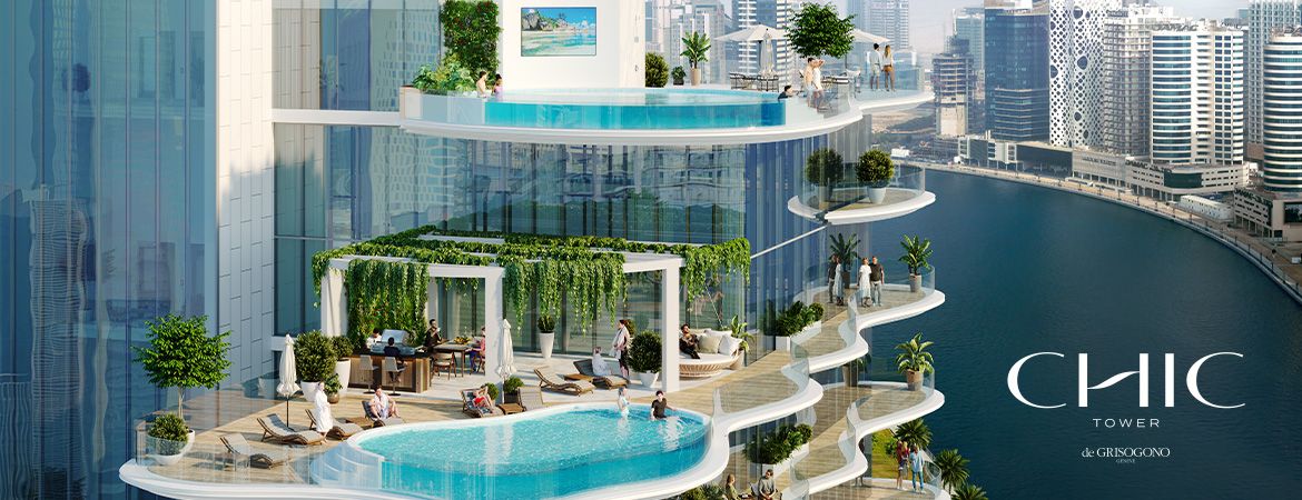 Chic Tower, Damac Properties · DAMAC Properties Render 1