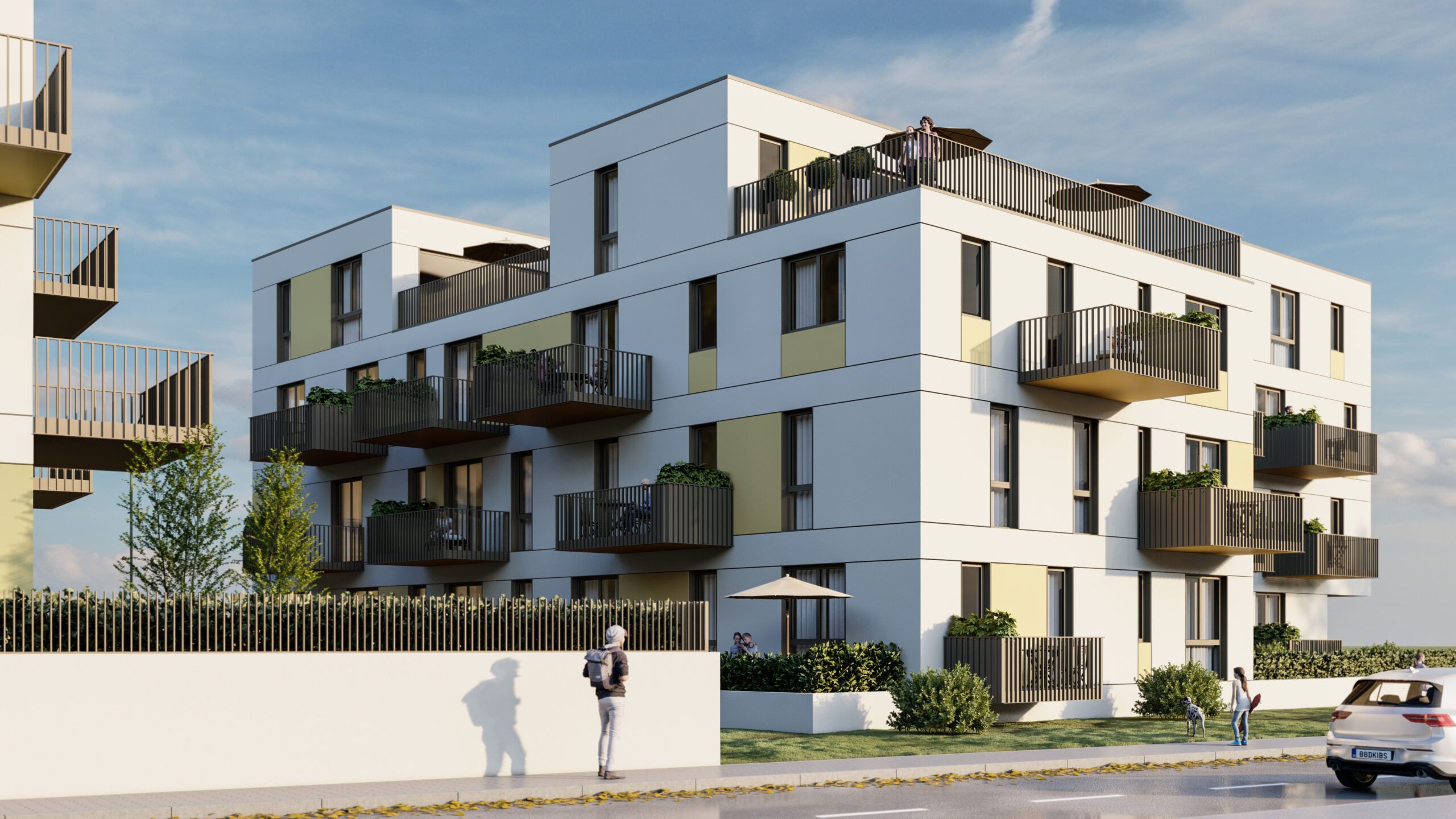 Kompleks Trnas II · MDK Građevinar Render 2