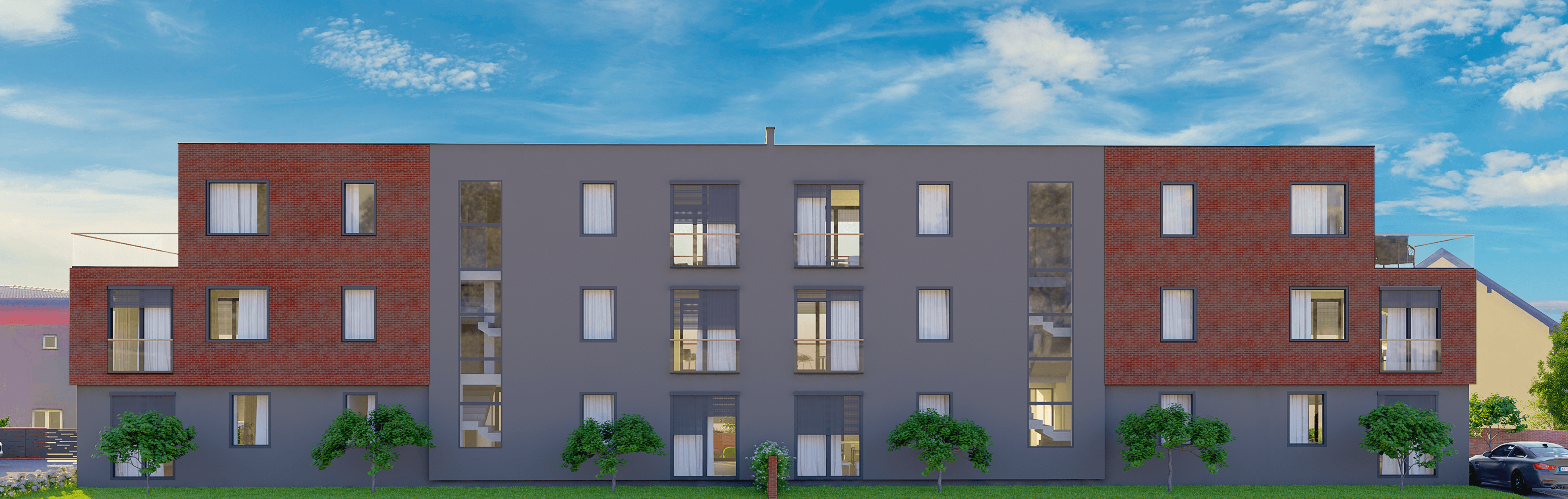 Projekt Malnarova · Basilica nekretnine (Agencija) Render 2