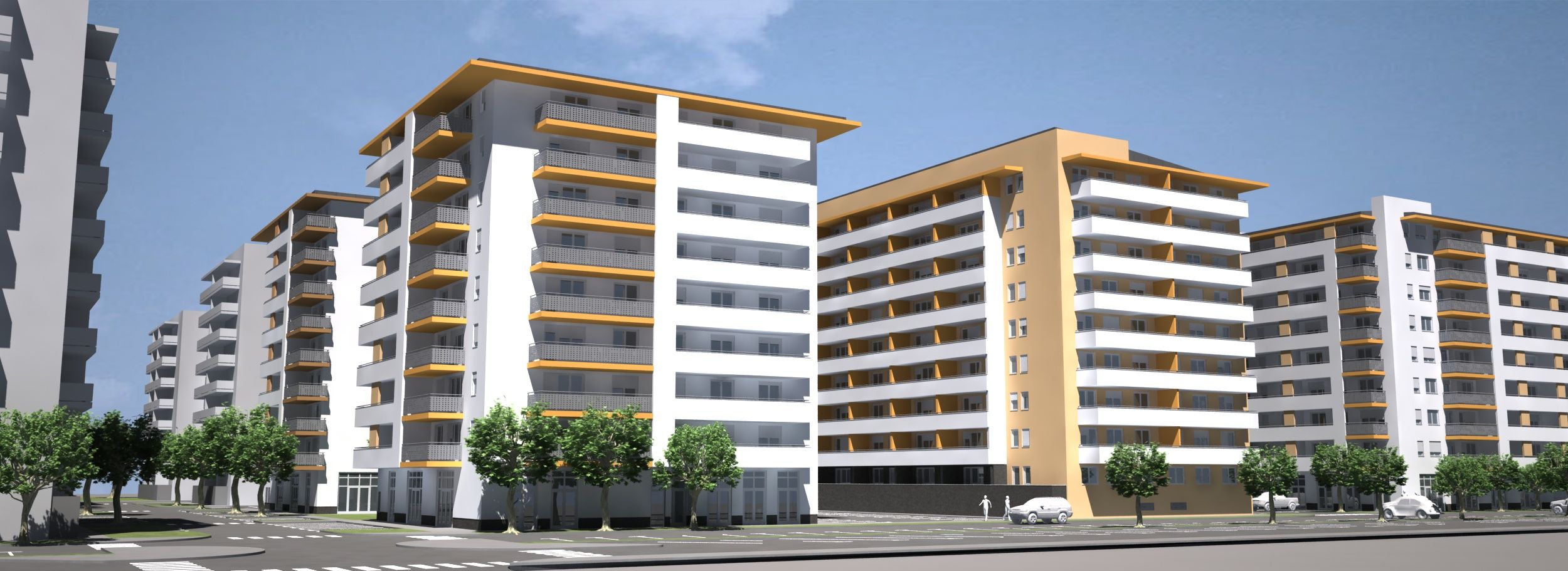 Projekt Lovinčićeva, Ferenščica · GIP Pionir Render 1