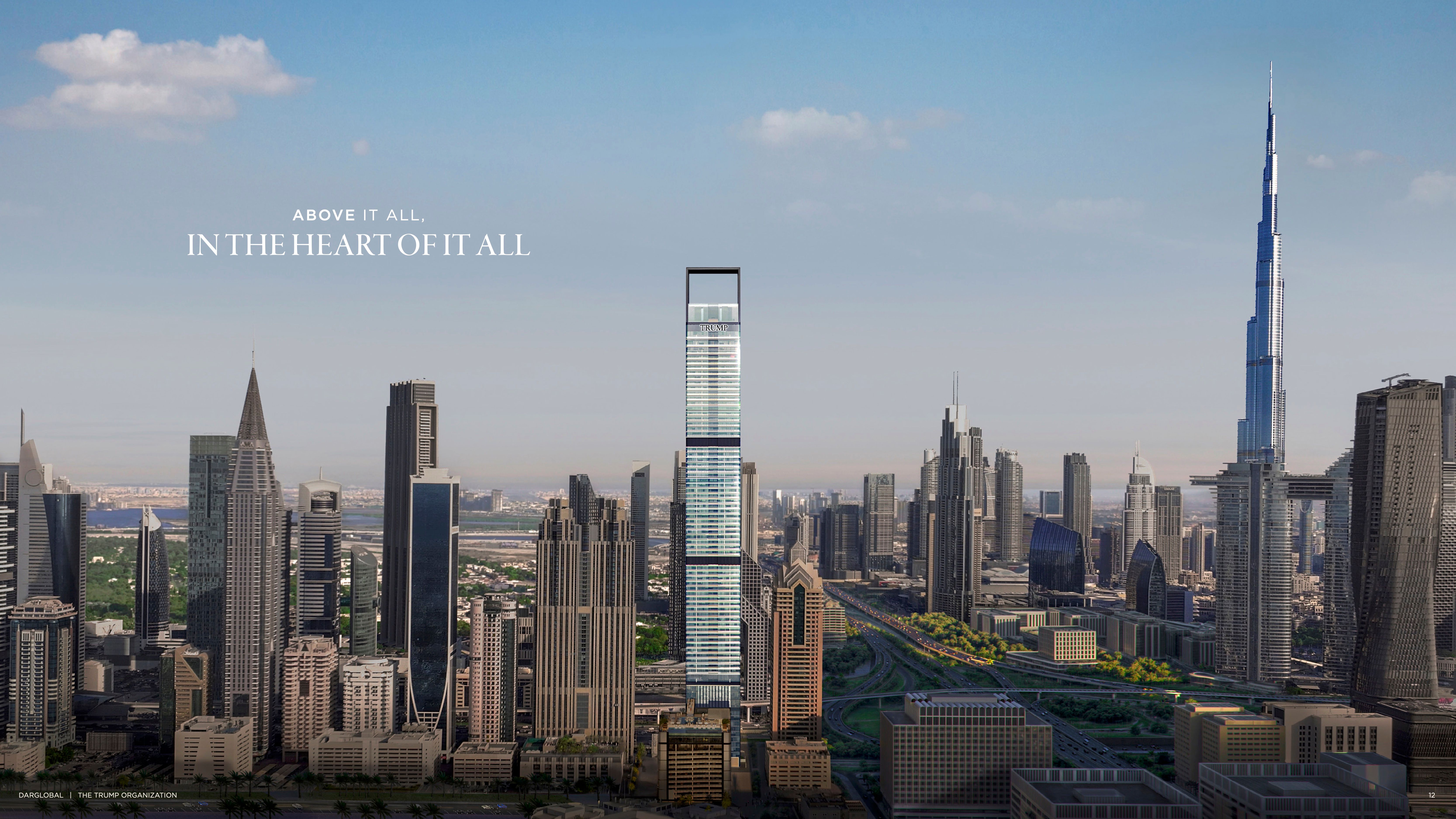 Trump Tower Dubai · DarGlobal by DAR AL ARKAN Render 5
