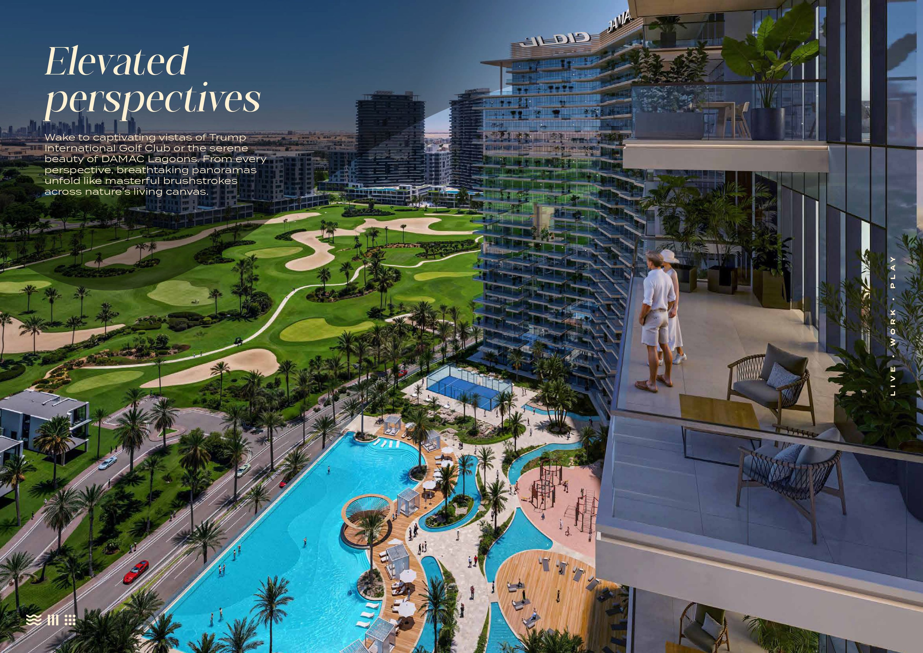 DAMAC DISTRICT · Damac Crescent Properties Render 8