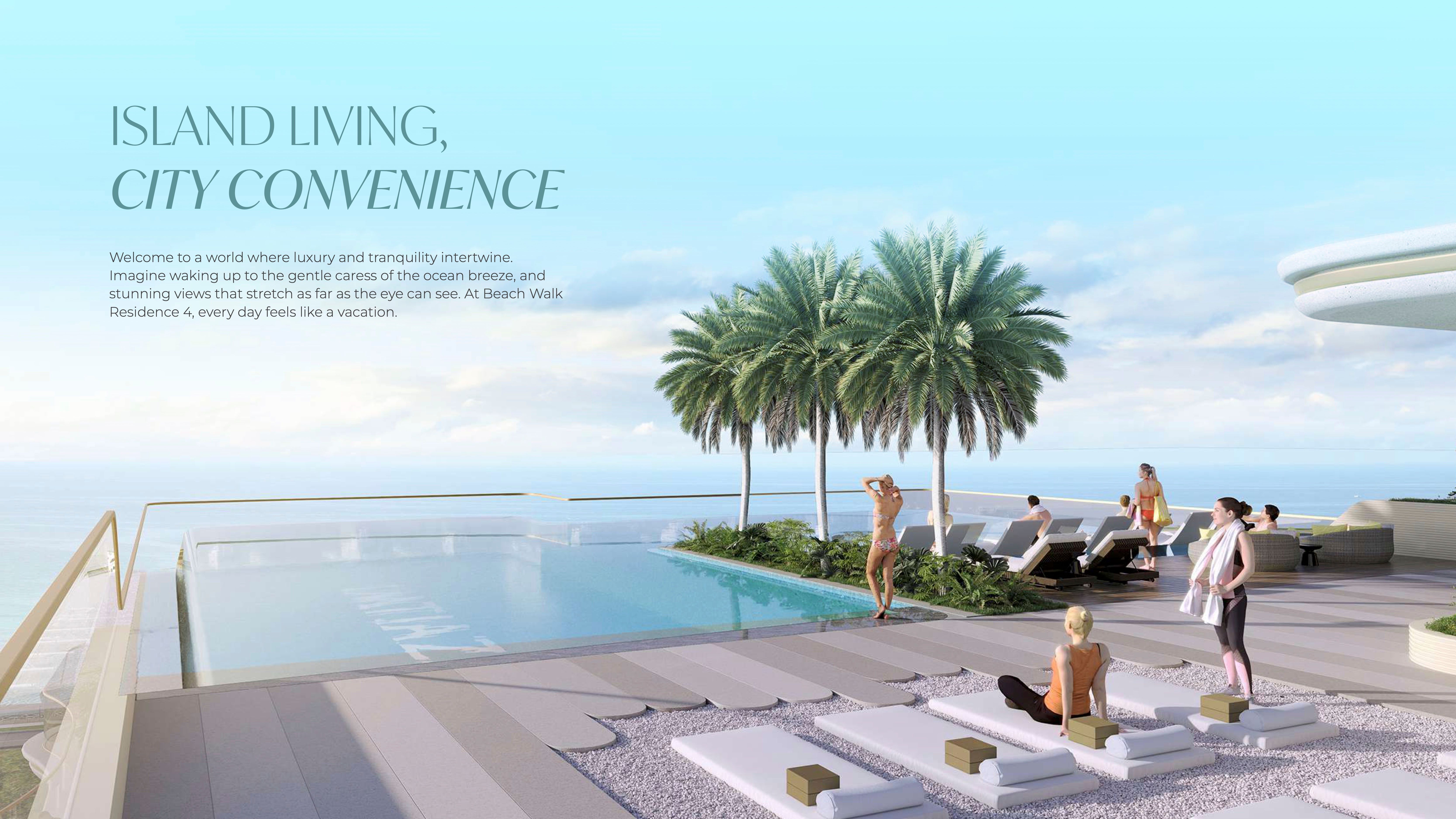 Beach Walk Residences 4 by Imtiaz · Imtiaz Real Estate Investment & Development L.L.C Render 3