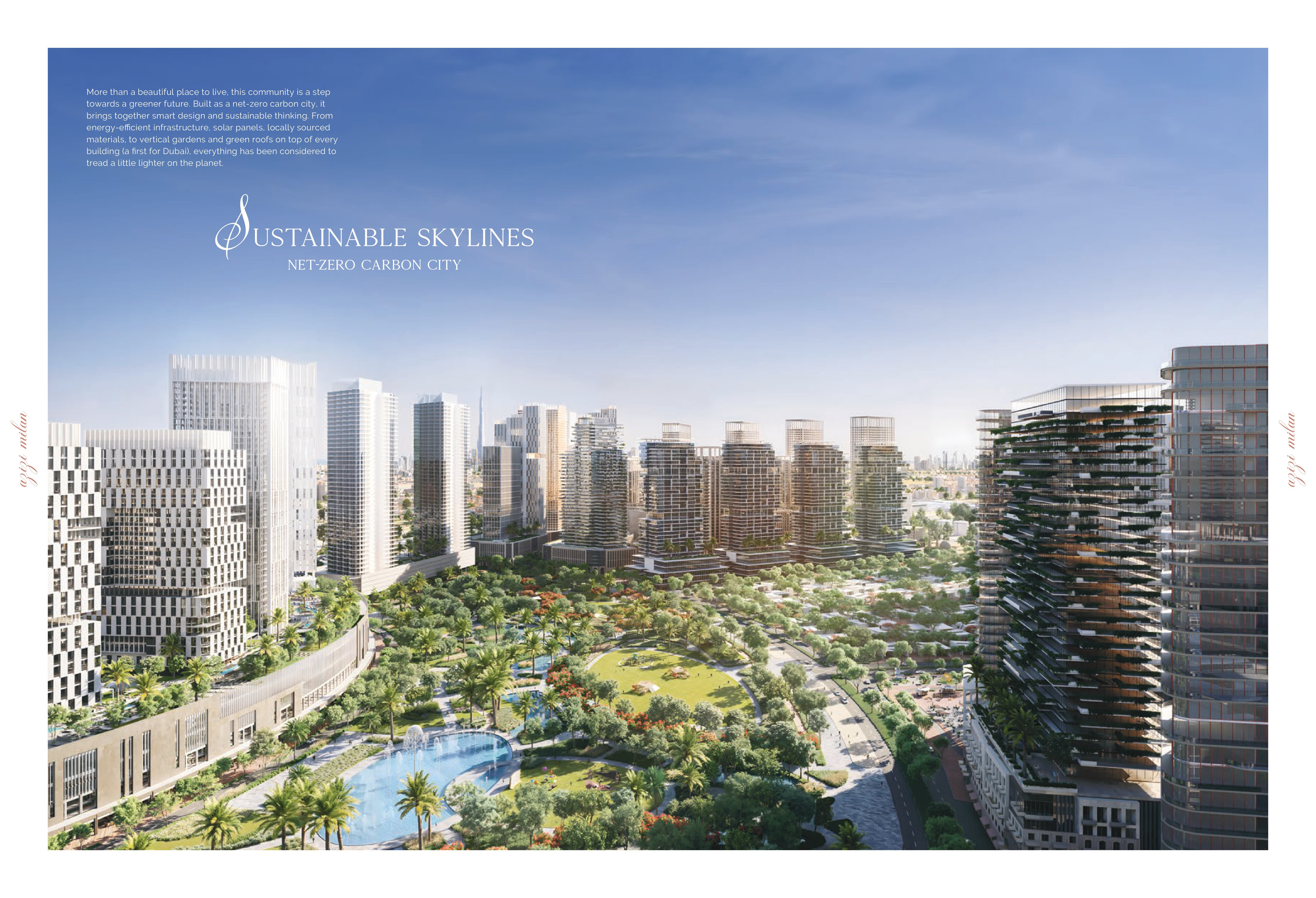 Azizi Milan Heights · Azizi Developments L.L.C Render 2