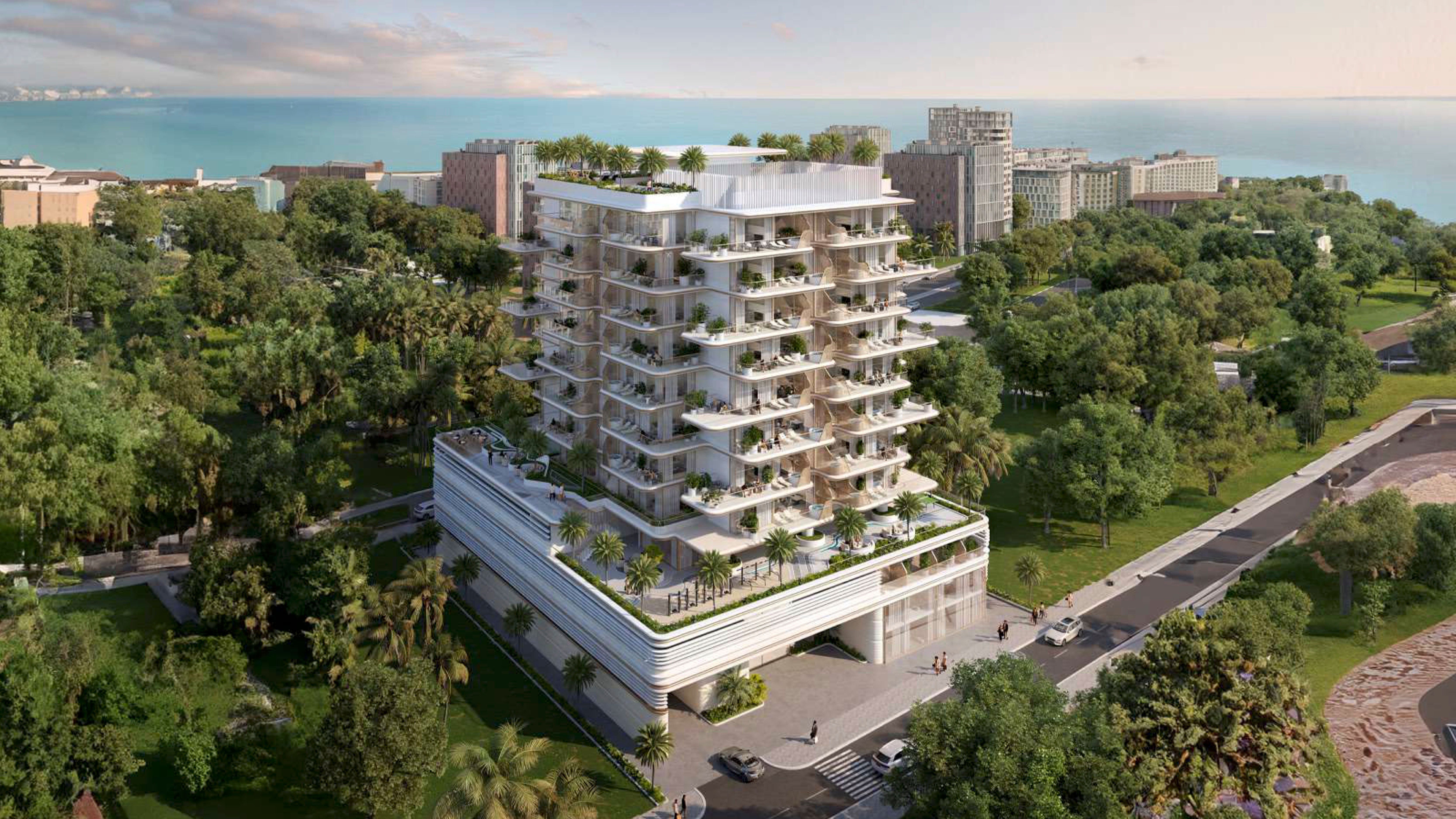 Sunset Bay Two By Imtiaz · Imtiaz Real Estate Investment & Development L.L.C Render 2
