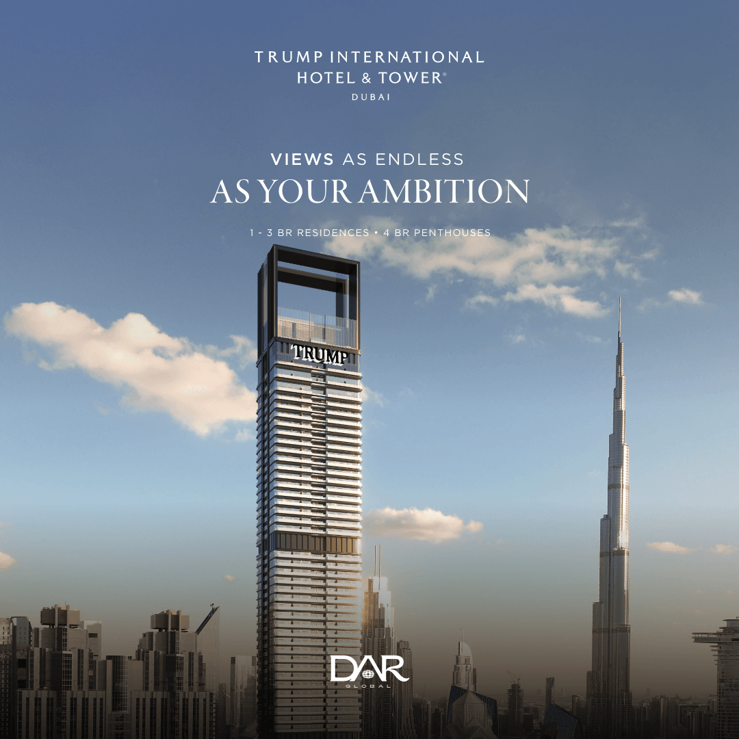 Trump Tower Dubai · DarGlobal by DAR AL ARKAN Render 8