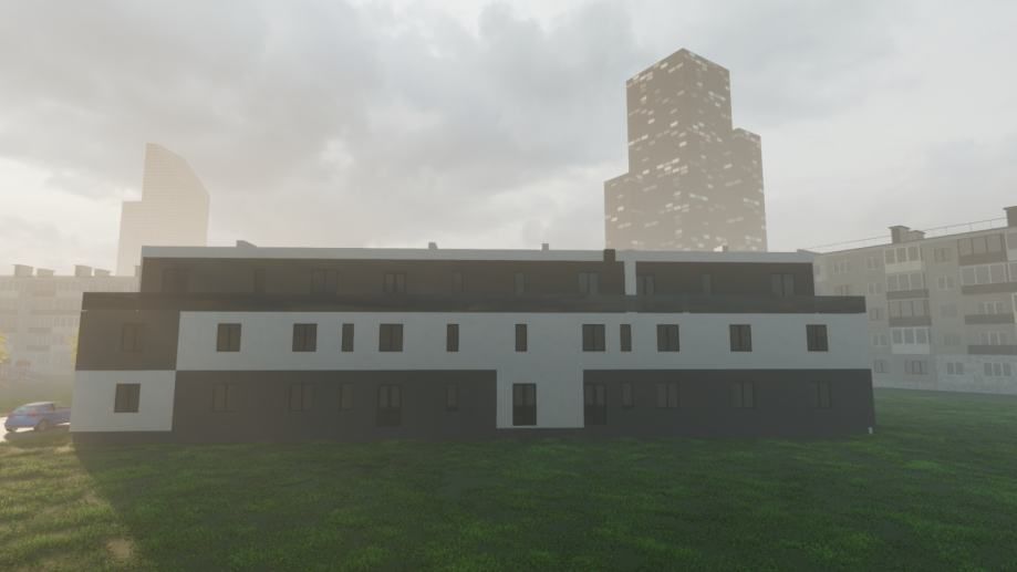 Stambena zgrada Blato, Okimont · OKI Mont Render 6