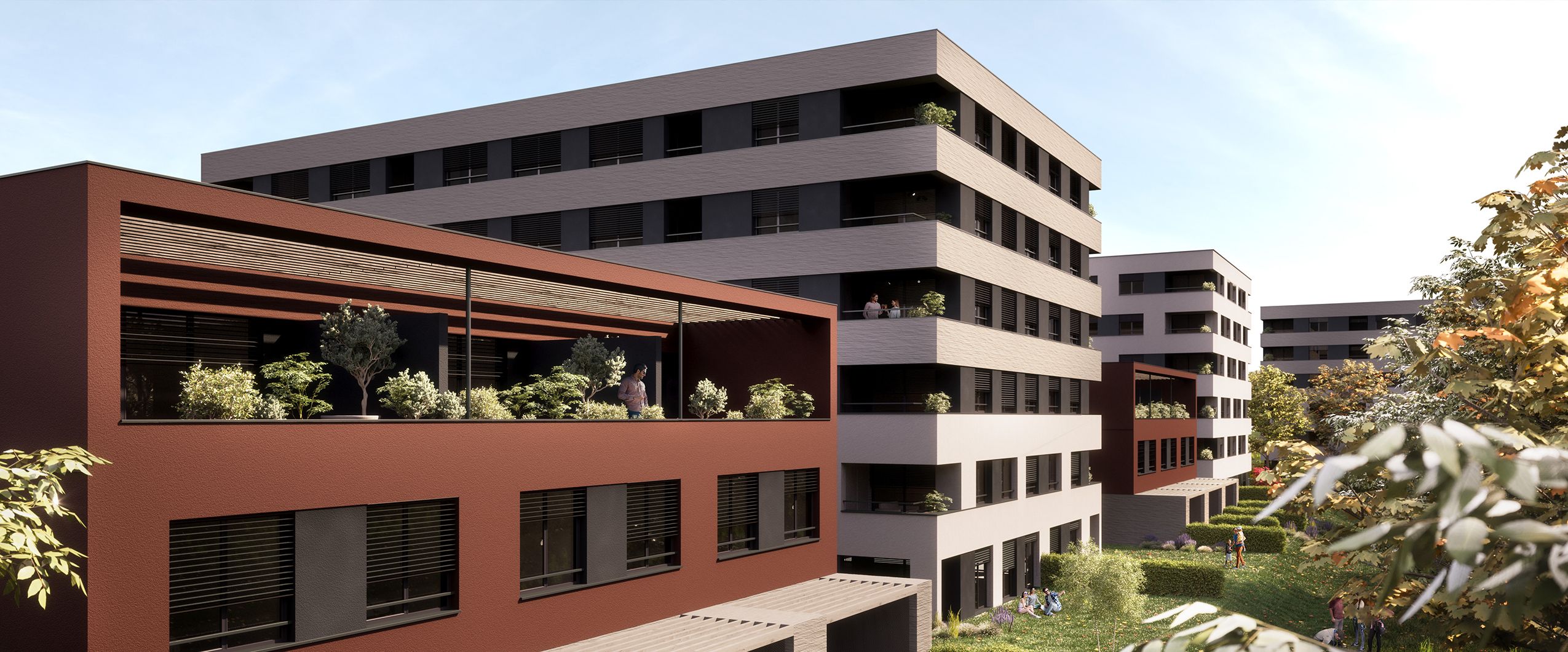 Green Side Residence · Vile Botinec Render 1