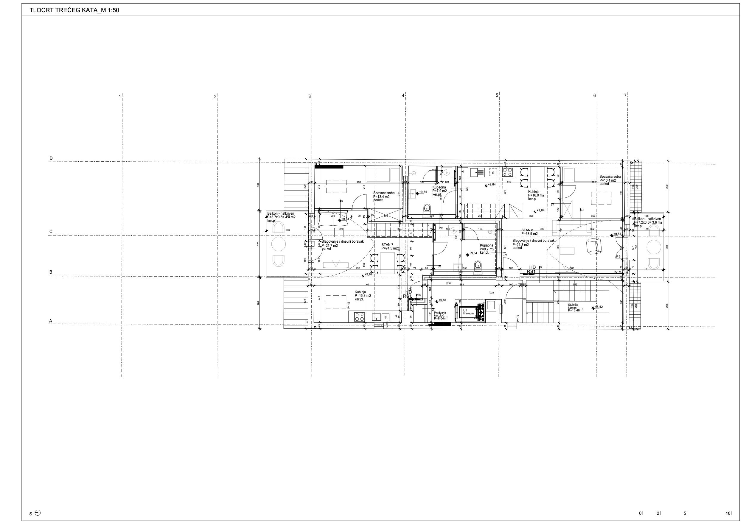 Projekt Klanječka 12, Trešnjevka · BK Consulting Render 7