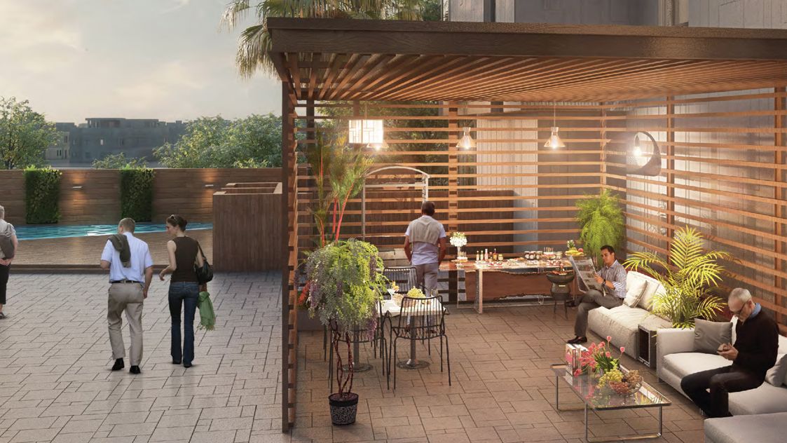 Q Gardens Boutique Residence, Arjan · AYS Developers Render 6