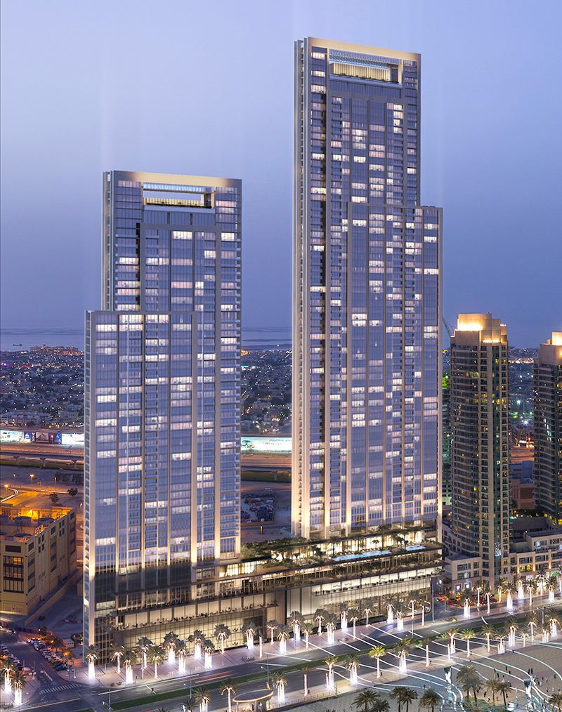 Forte, Downtown Dubai · Emaar Properties Render 1