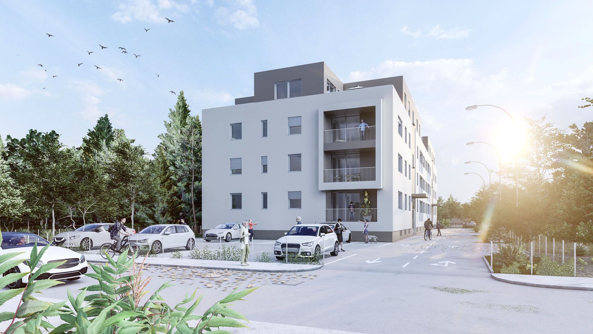 Projekt Zaprešić - Nova ulica · Domizil gradnja Render 5