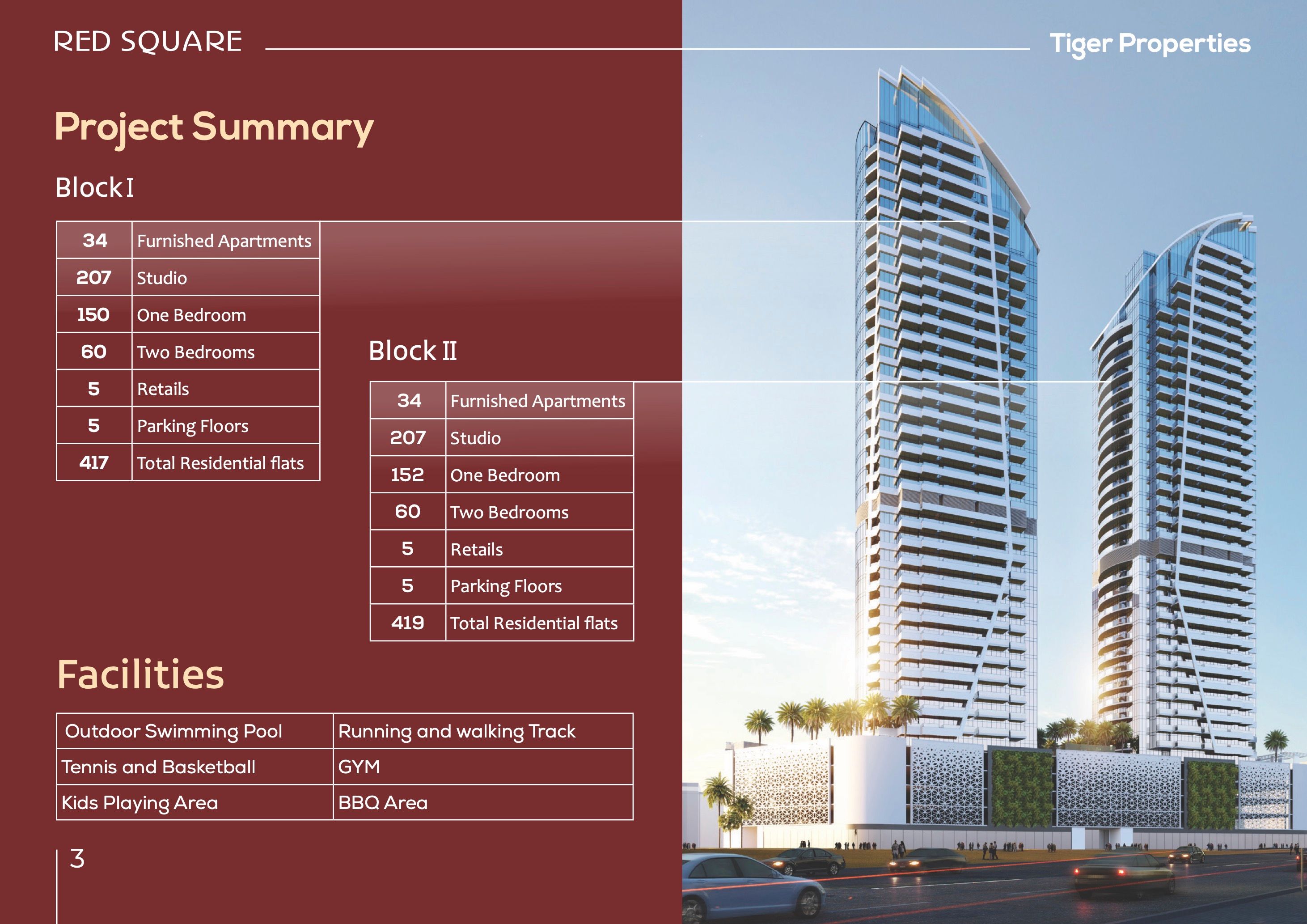 Red Square · Tiger Properties Render 3