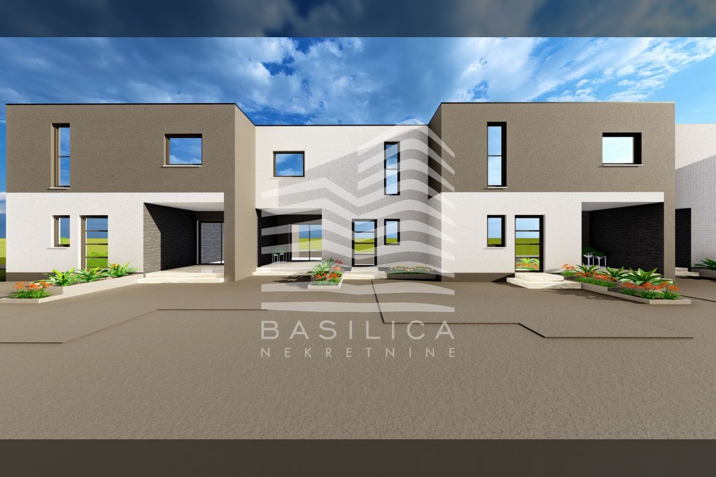 Ježdovec, kuće u nizu · Basilica nekretnine (Agencija) Render 1