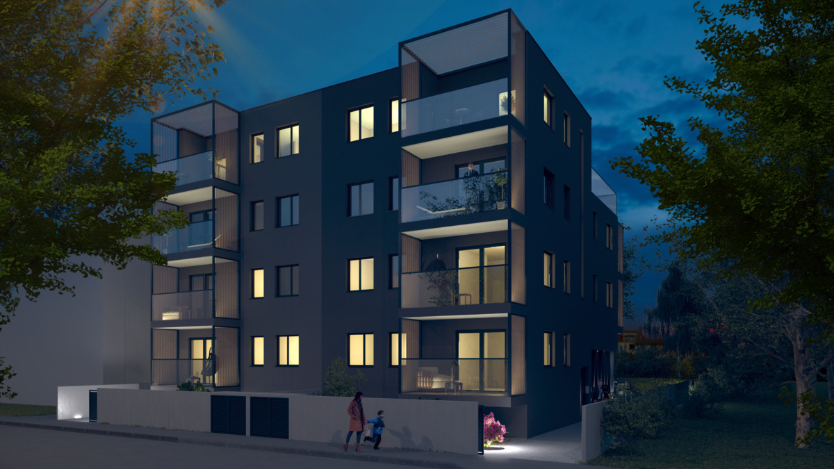 Stambena zgrada Đakovačka, Trešnjevka · DOMINVEST DEVELOPMENT D.O.O. Render 4