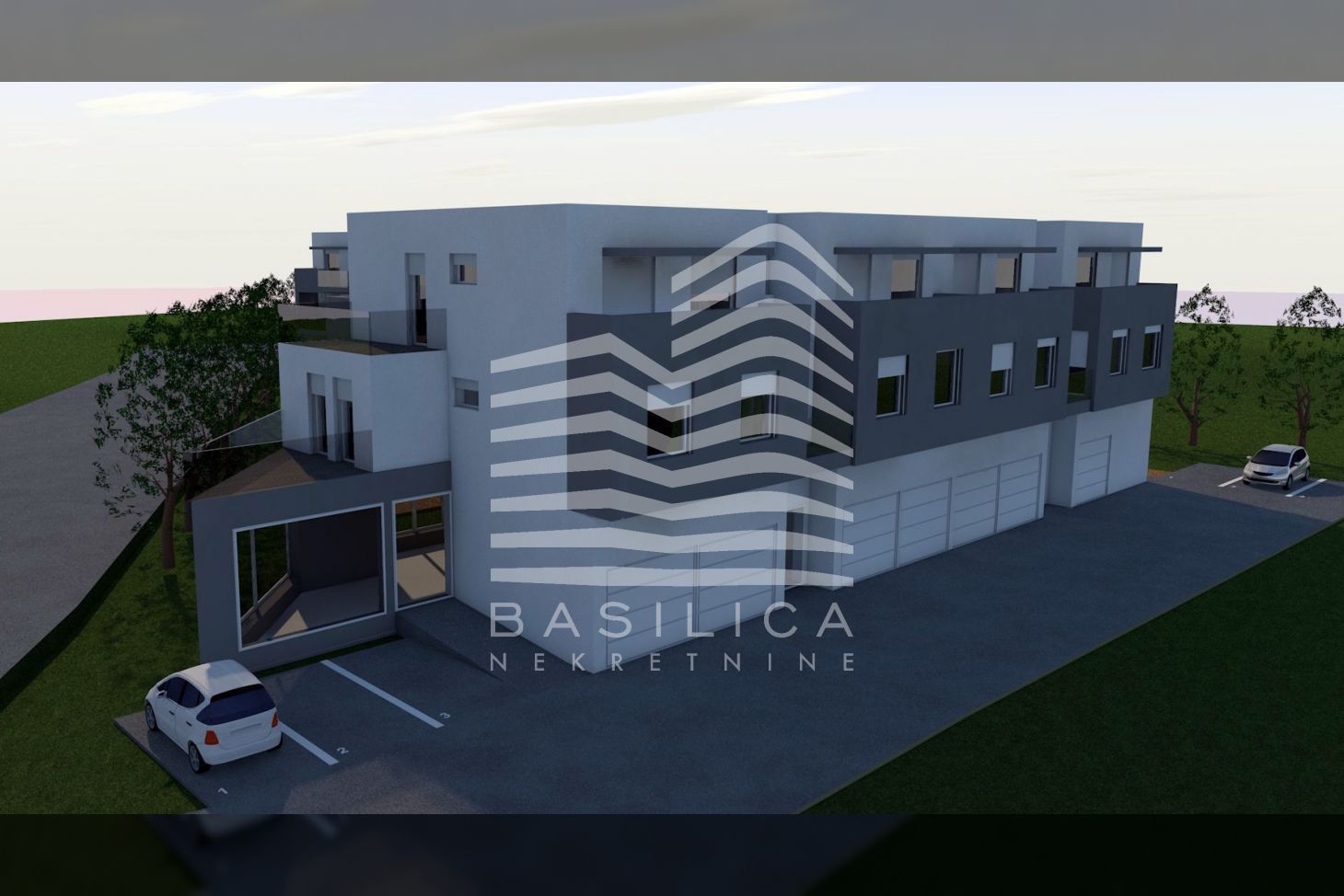 Projekt Sunekova, Dubrava · Basilica nekretnine (Agencija) Render 2
