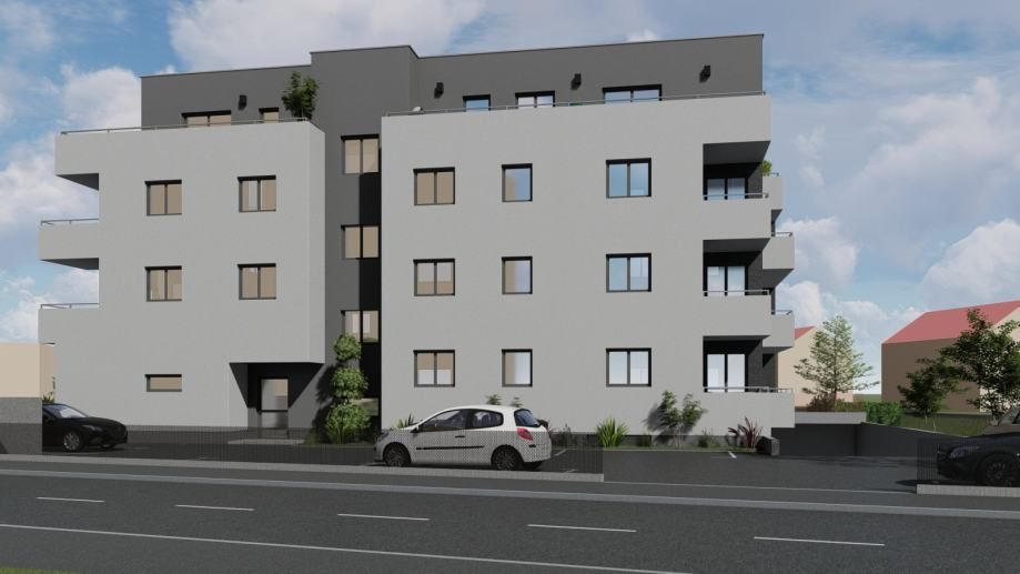 Višestambena zgrada Zaprešić, Mokrička ulica · G.I.B. NOVOGRADNJA Render 5