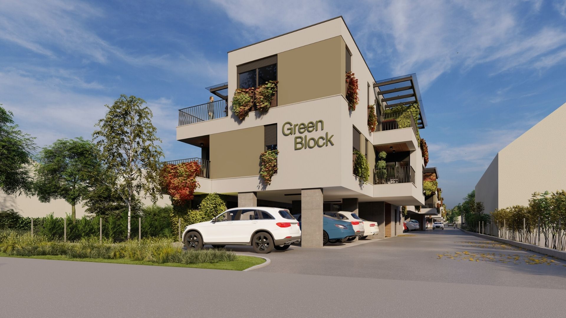 Projekt Green Block, Novi Zagreb · Samarijanac Render 2