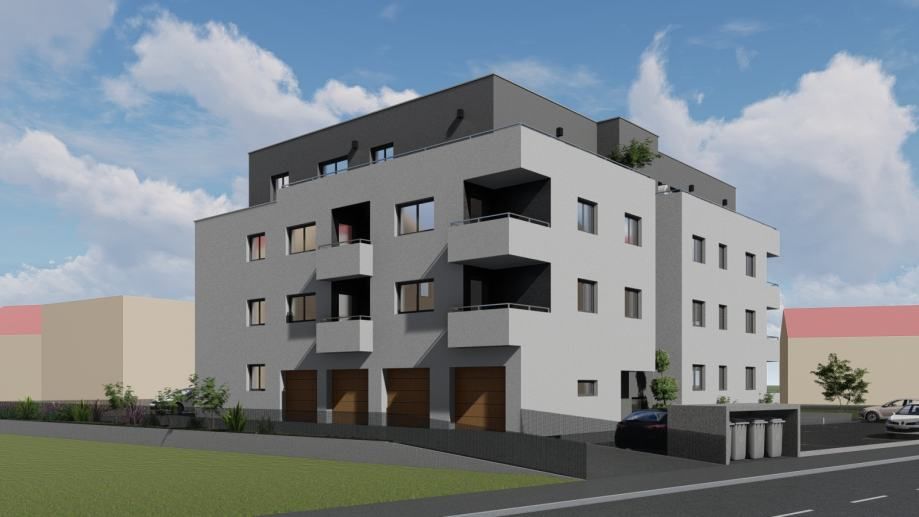 Višestambena zgrada Zaprešić, Mokrička ulica · G.I.B. NOVOGRADNJA Render 8
