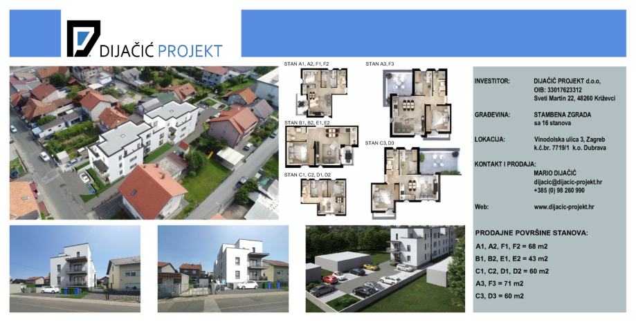Projekt Dubrava, Vinodolska ulica · Dijačić projekt Render 5