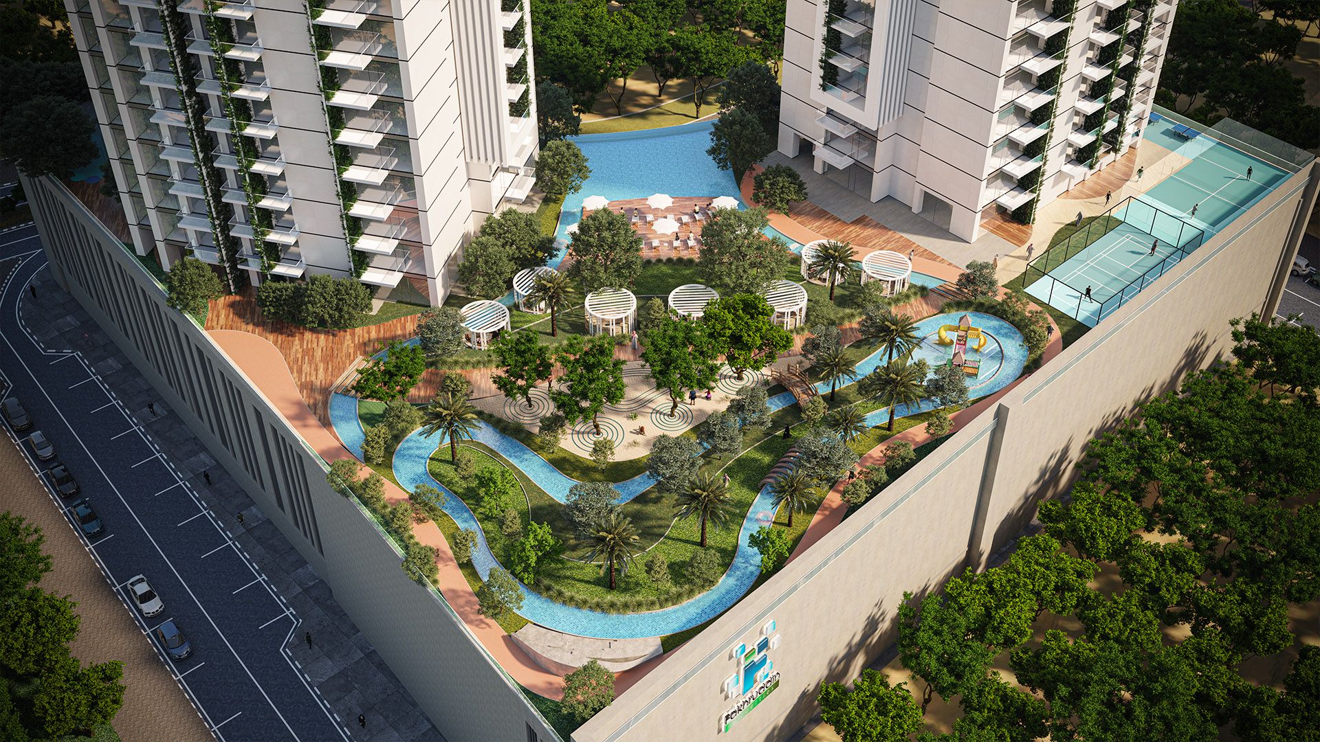 Maimoon Gardens · Fakhruddin Properties Render 3