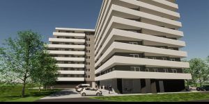 Stanovi Otok, Oreškovićeva · Stanovi Otok Render 1