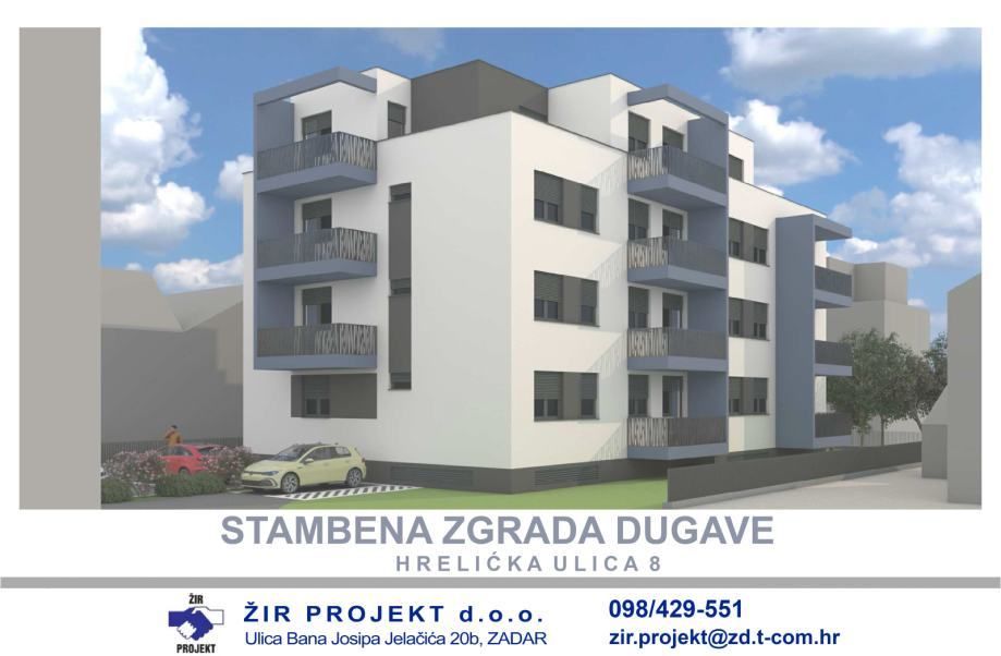 Stambena zgrada Dugave · Žir projekt Render 1
