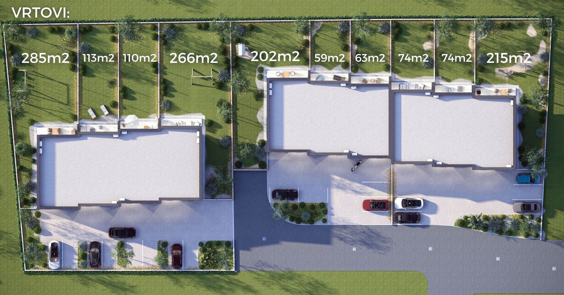 Kuće u nizu, Sveta Nedelja · JID NEKRETNINE Render 5