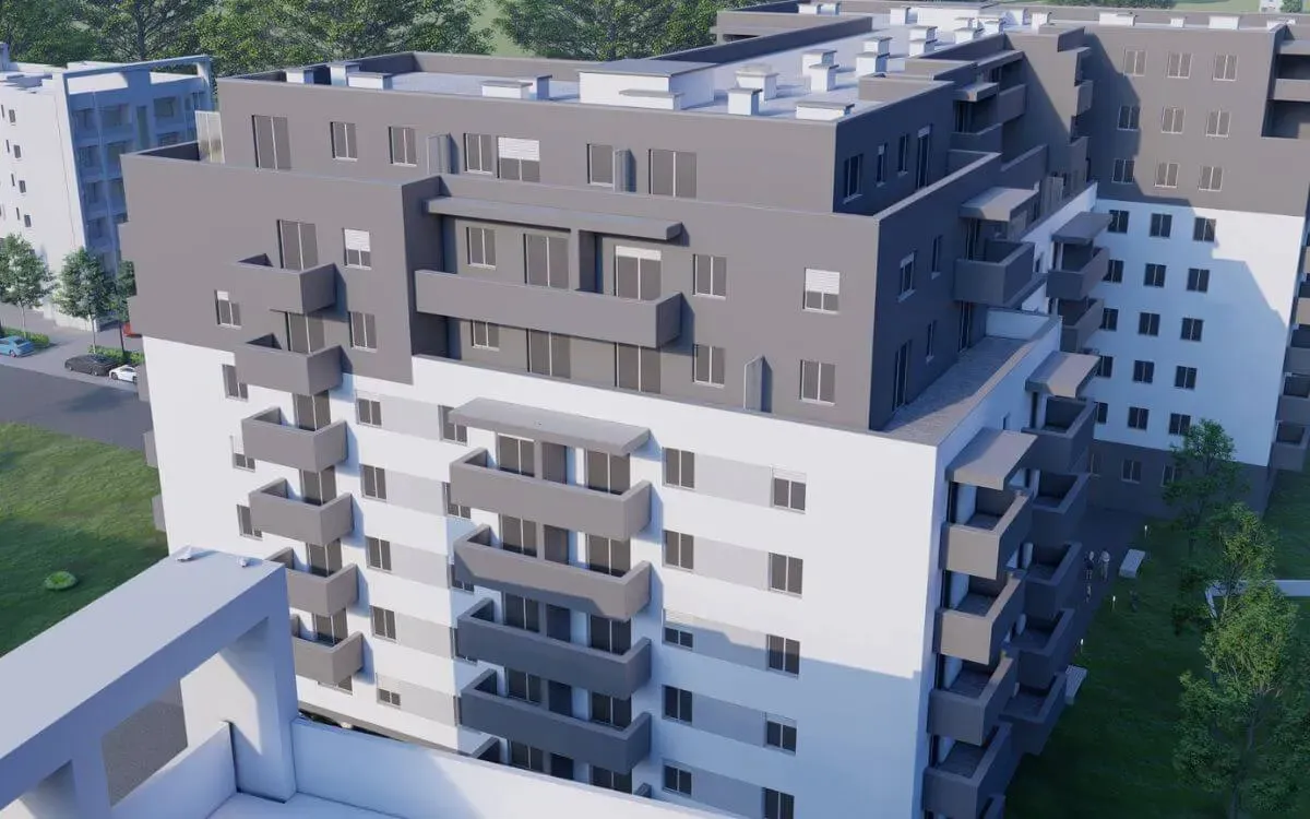 Zagrebačka Cesta G4 · Palace Novogradnja Render 4