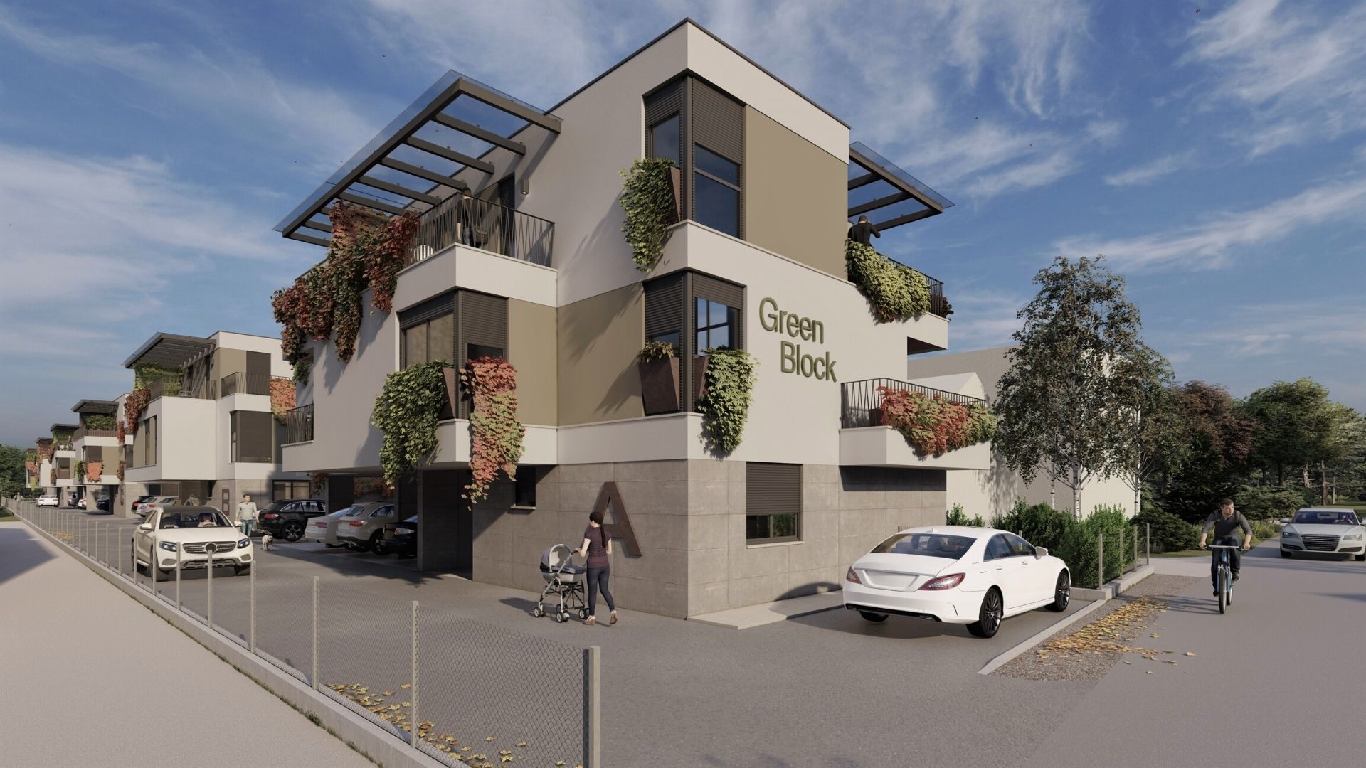 Projekt Green Block, Novi Zagreb · Samarijanac Render 3