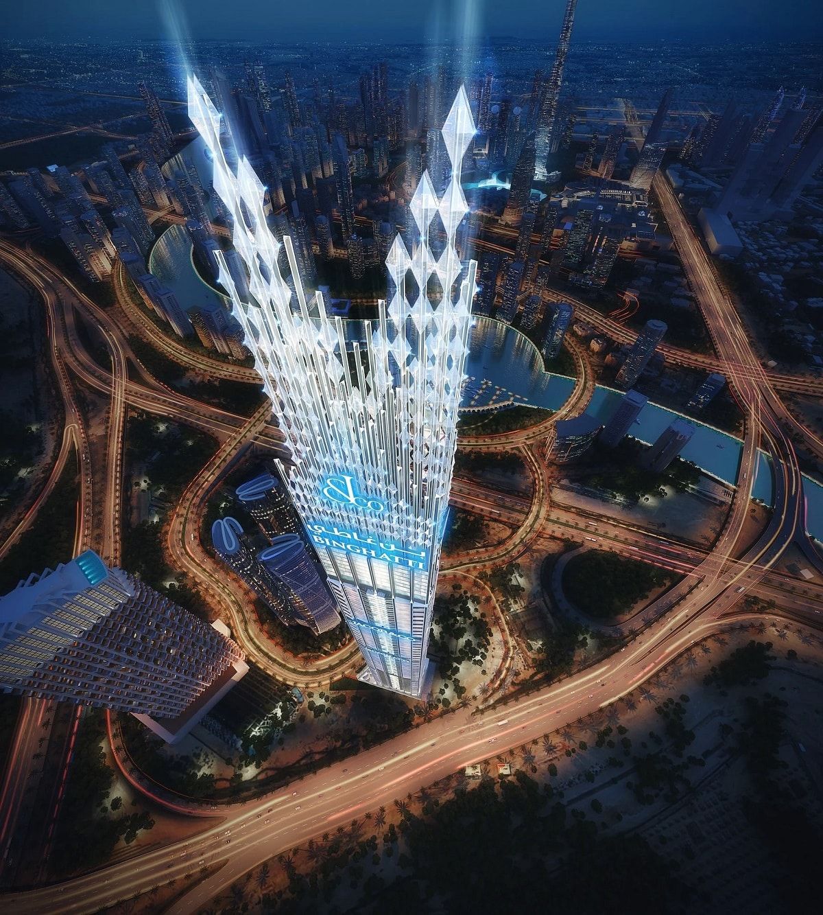 Burj Binghatti Jacob & Co Residences · BINGHATTI Render 3