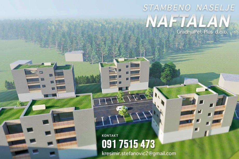 Stambeno naselje Naftalan · GradnjaPet-Plus Render 1