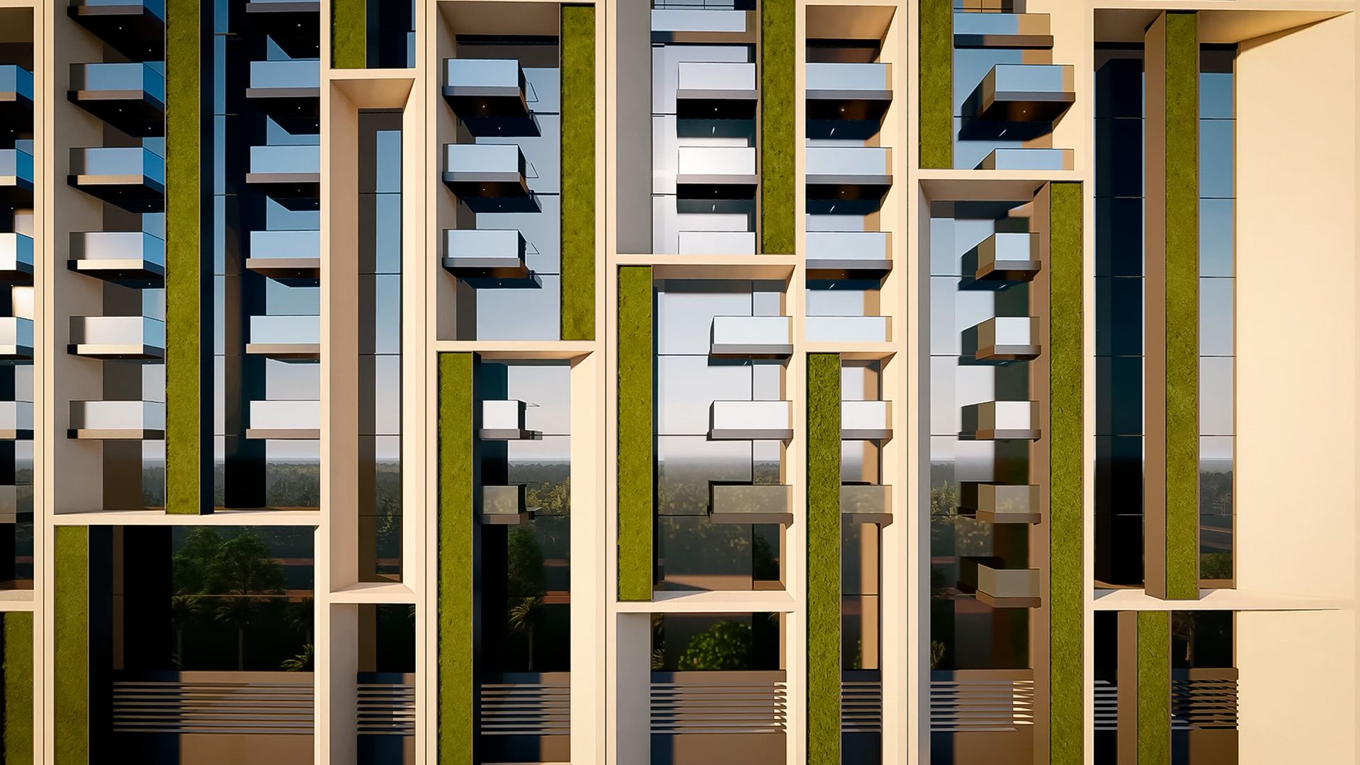 Neva Residences, JVC · Tiger Properties Render 4