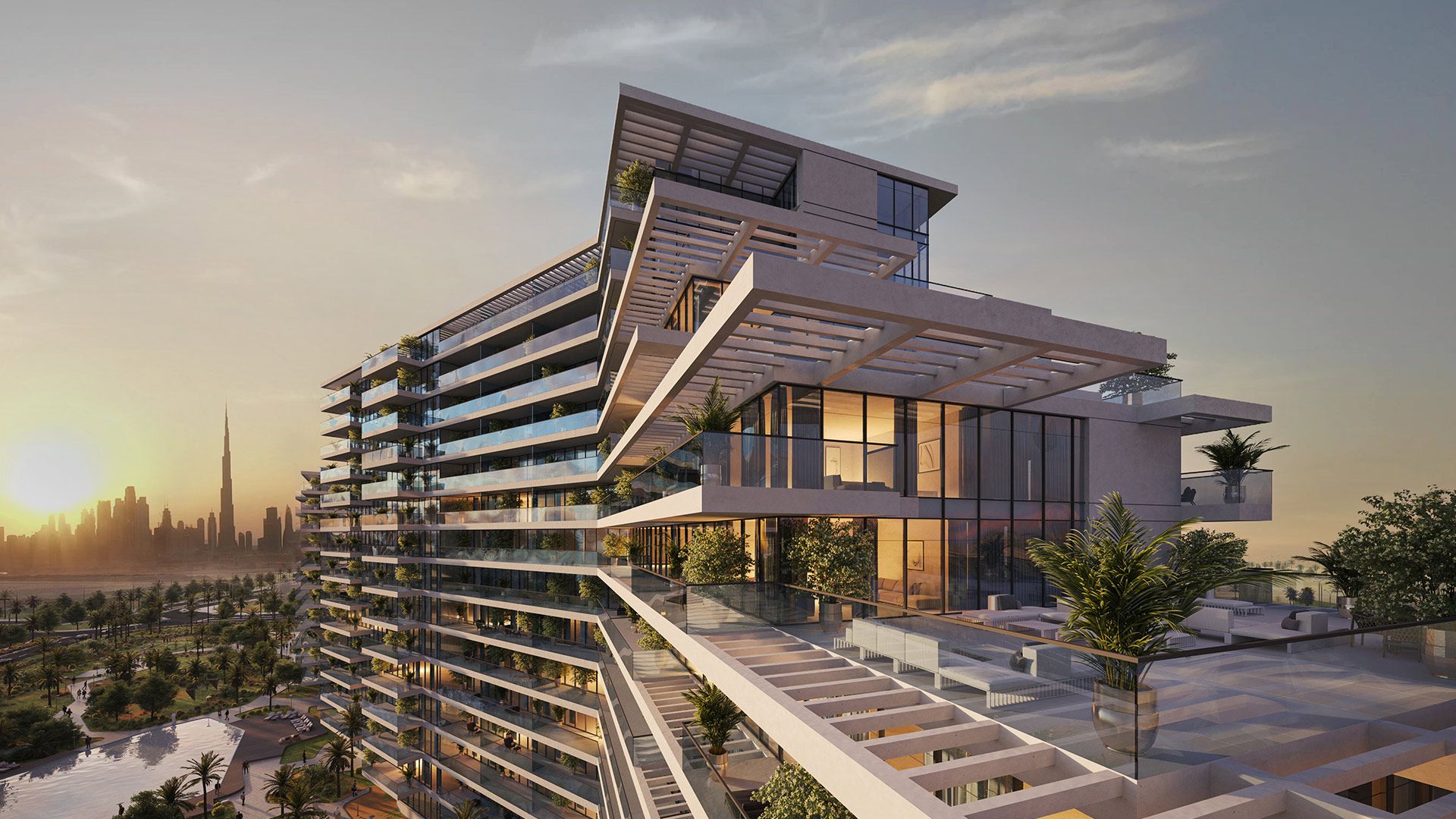 Kempinski Residences The Creek · Swiss Property UAE Render 1
