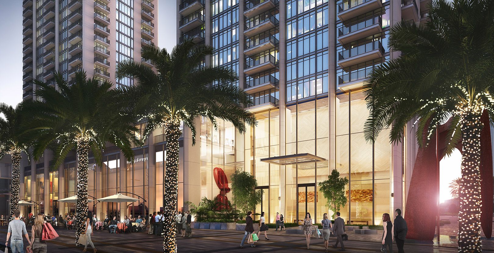 BLVD Heights, Dubai Downtown · Emaar Properties Render 2