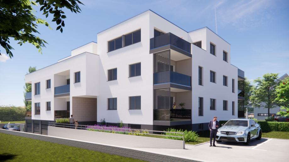 Projekt Vugrovečka 7, Sesvete · Temporium gradnja Render 1