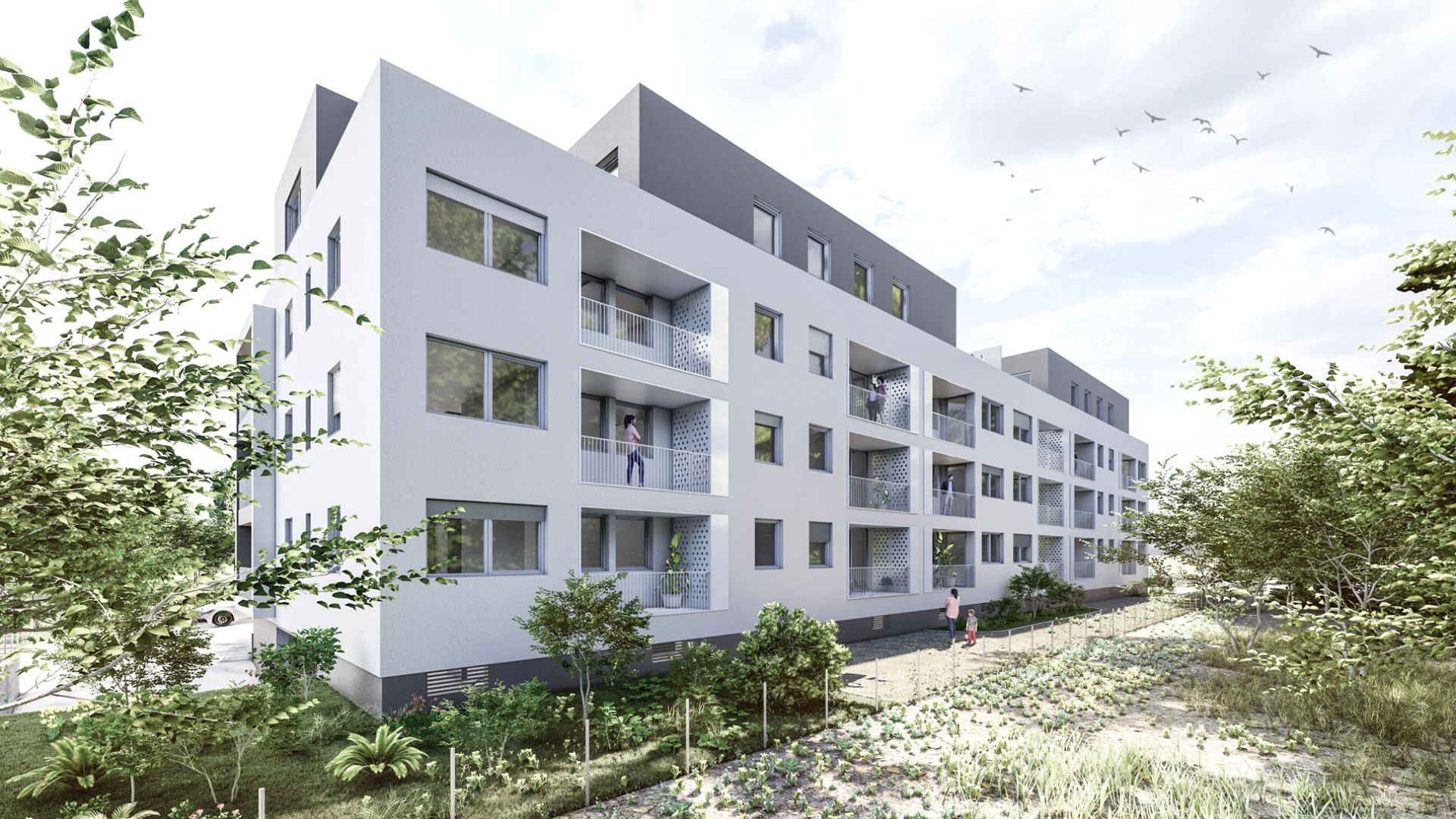 Projekt Zaprešić - Nova ulica · Domizil gradnja Render 3